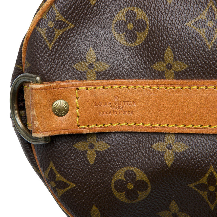 Louis Vuitton Monogram Keepall Bandouliere 55 Marron