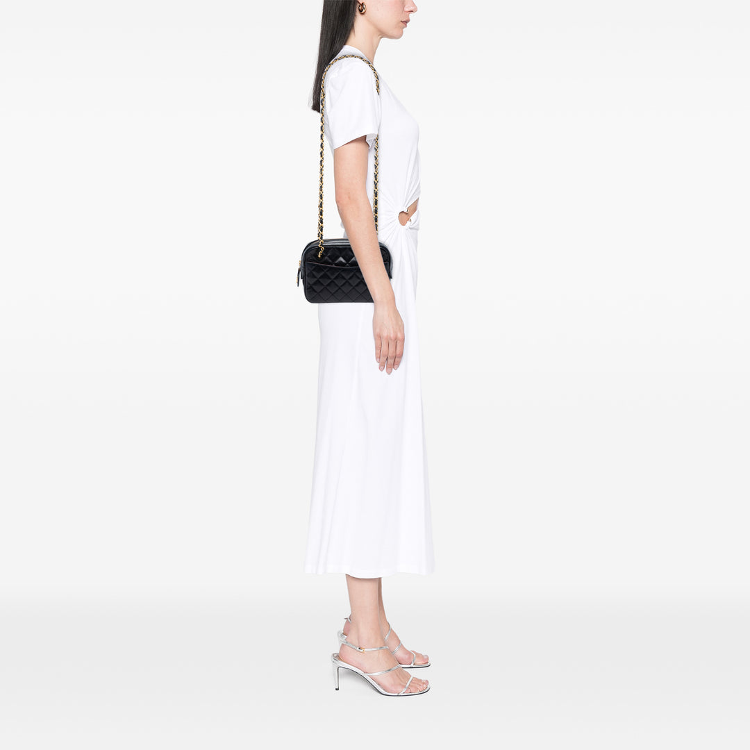 Chanel Mini CC Matelassé Cuir d’agneau Pocket Chain Sac caméra