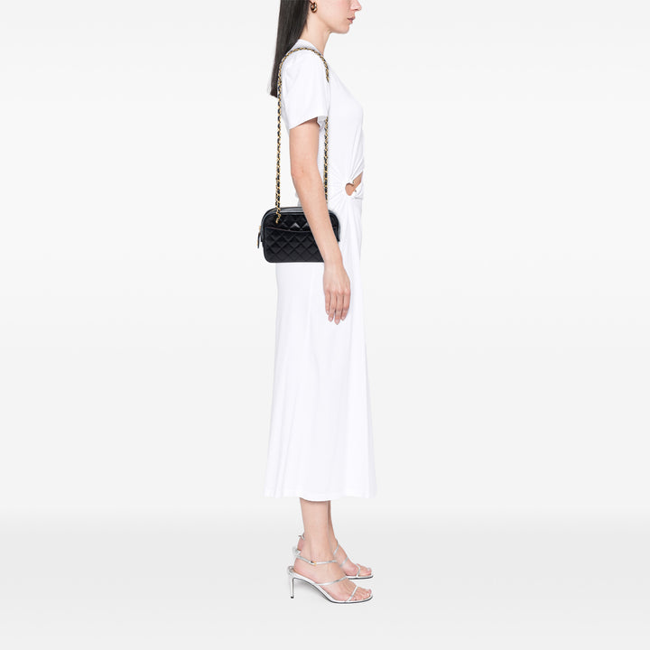 Chanel Mini CC Matelassé Cuir d’agneau Pocket Chain Sac caméra