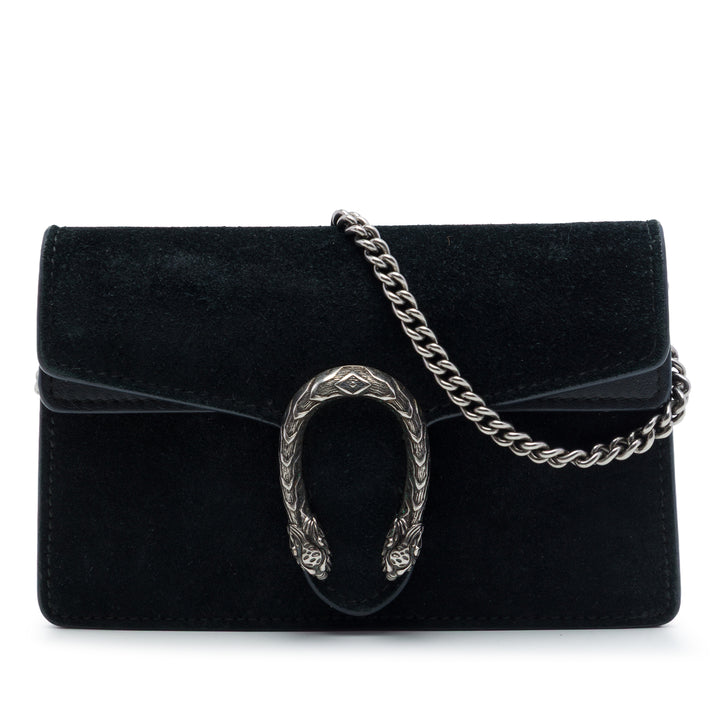 Gucci Sac bandoulière Dionysus Mini Noir – vue principale – GABY PARIS
