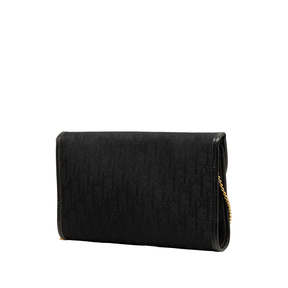 Dior Sac porté épaule Diorissimo Trotter Chaîne Noir – vue 2 – GABY PARIS