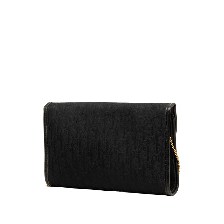 Dior Sac porté épaule Diorissimo Trotter Chaîne Noir – vue 2 – GABY PARIS
