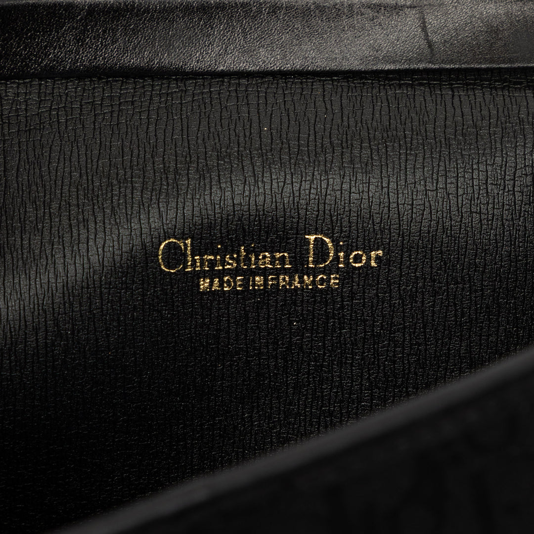 Dior Sac porté épaule Diorissimo Trotter Chaîne Noir – vue 5 – GABY PARIS