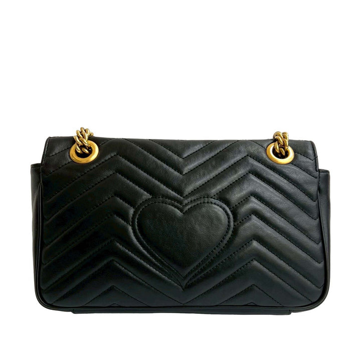 Gucci Medium GG Marmont Matelasse Cuir Sac bandoulière