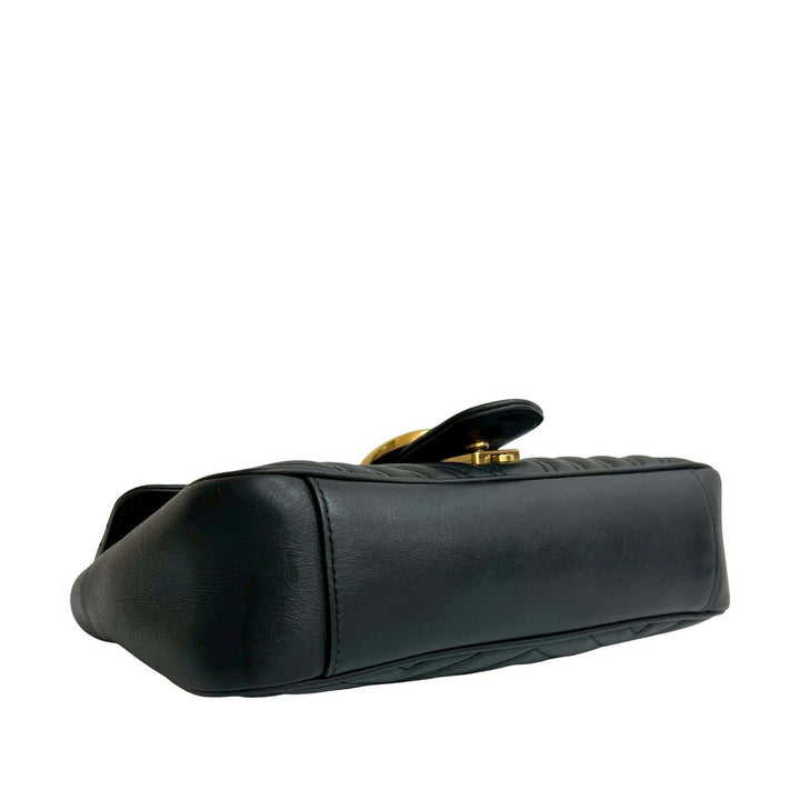 Gucci Medium GG Marmont Matelasse Cuir Sac bandoulière