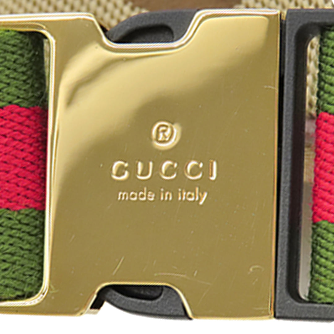 Gucci Jumbo GG Toile Web Sac ceinture