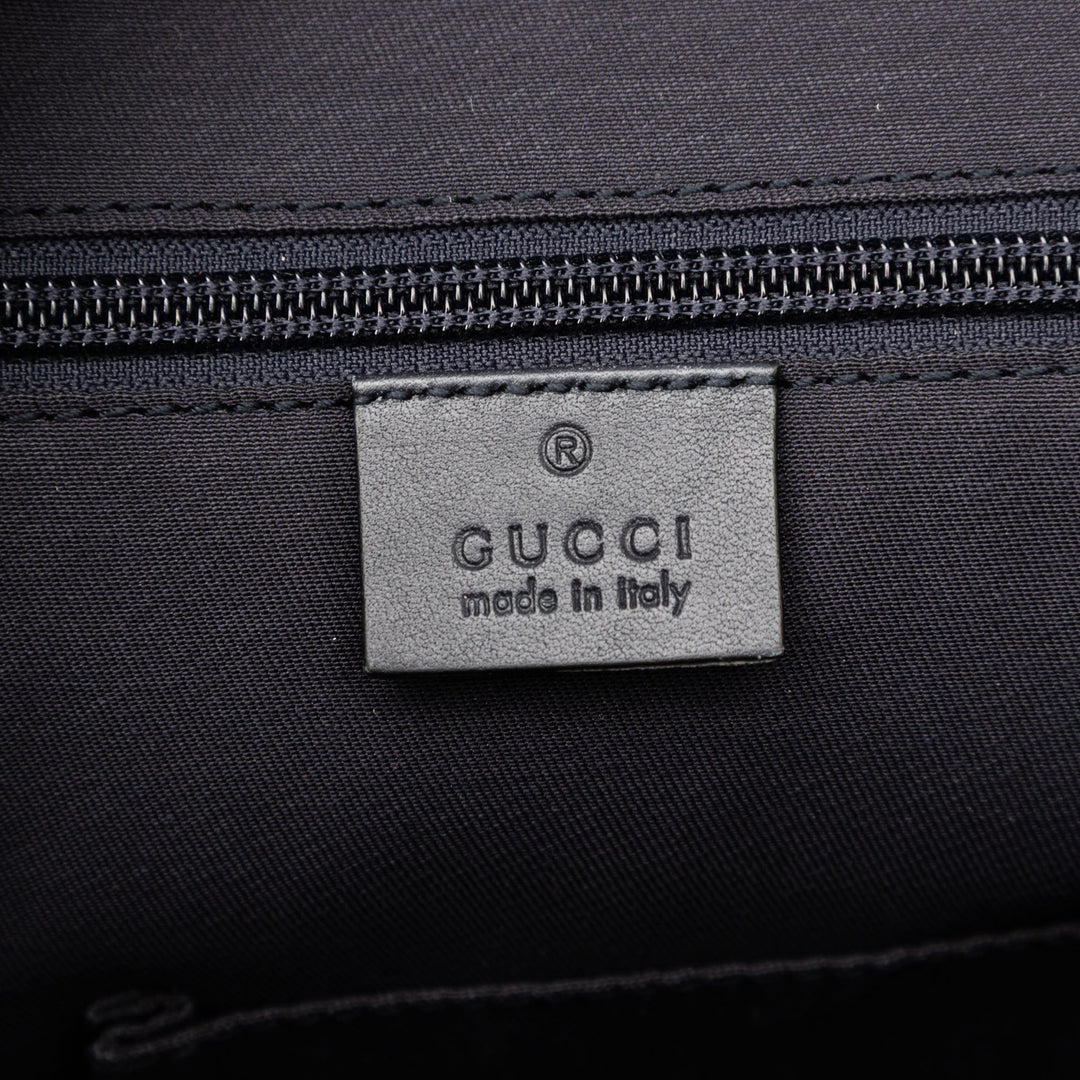 Gucci GG Toile Web Porte-documents Marron – GABY PARIS Authentique