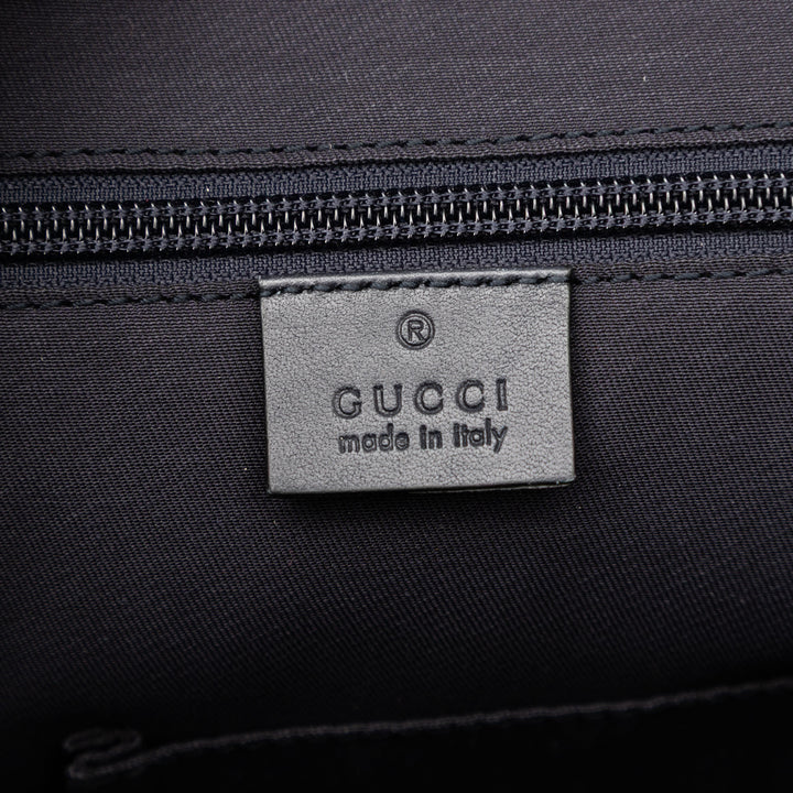 Gucci GG Toile Web Porte-documents Marron – GABY PARIS Authentique