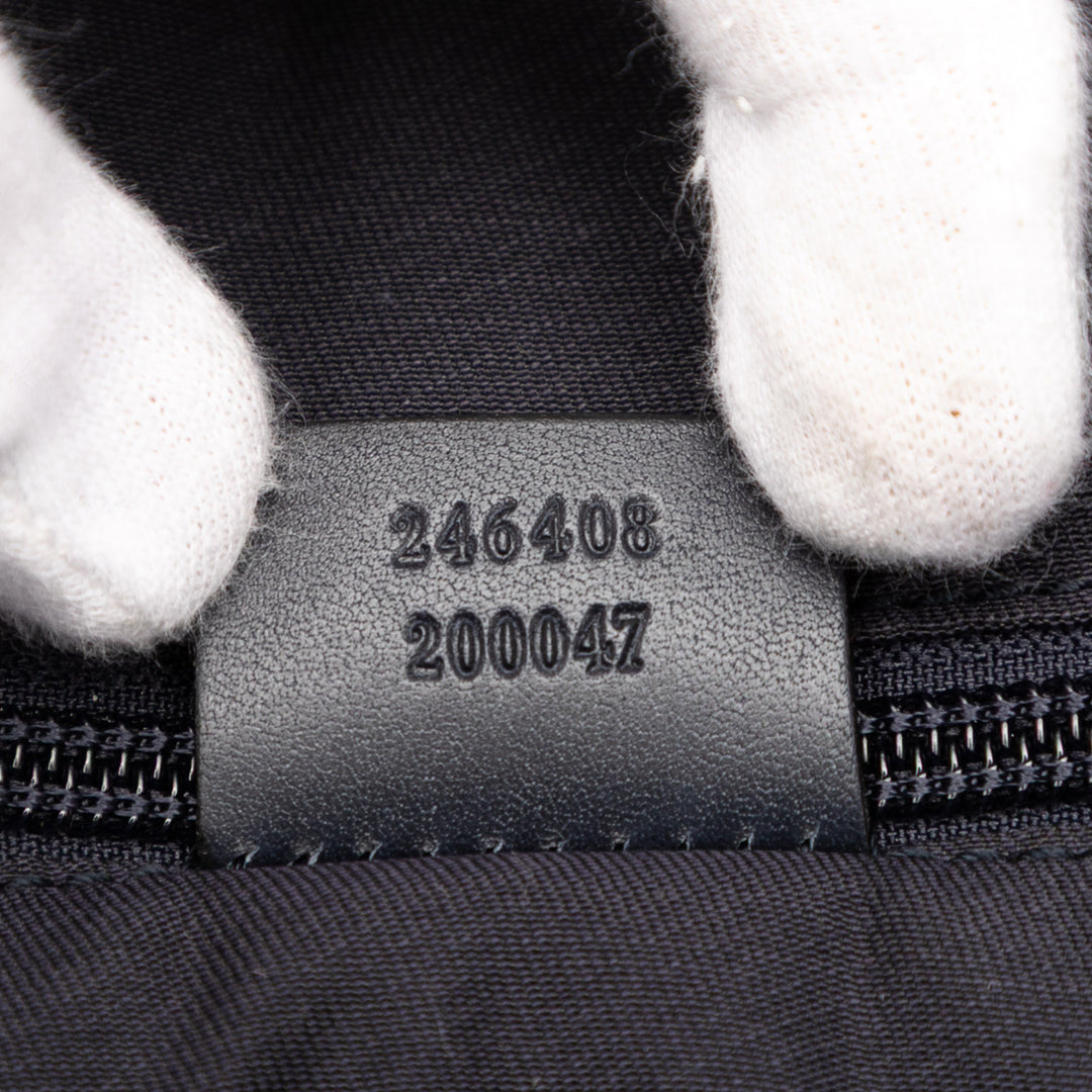 Gucci GG Toile Web Porte-documents Marron – GABY PARIS Authentique