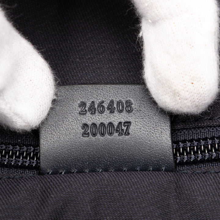 Gucci GG Toile Web Porte-documents Marron – GABY PARIS Authentique