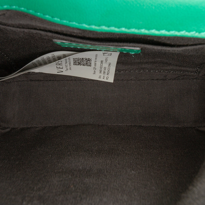 Versace Small Matelassé Nappa Medusa Chain Sac porté croisé