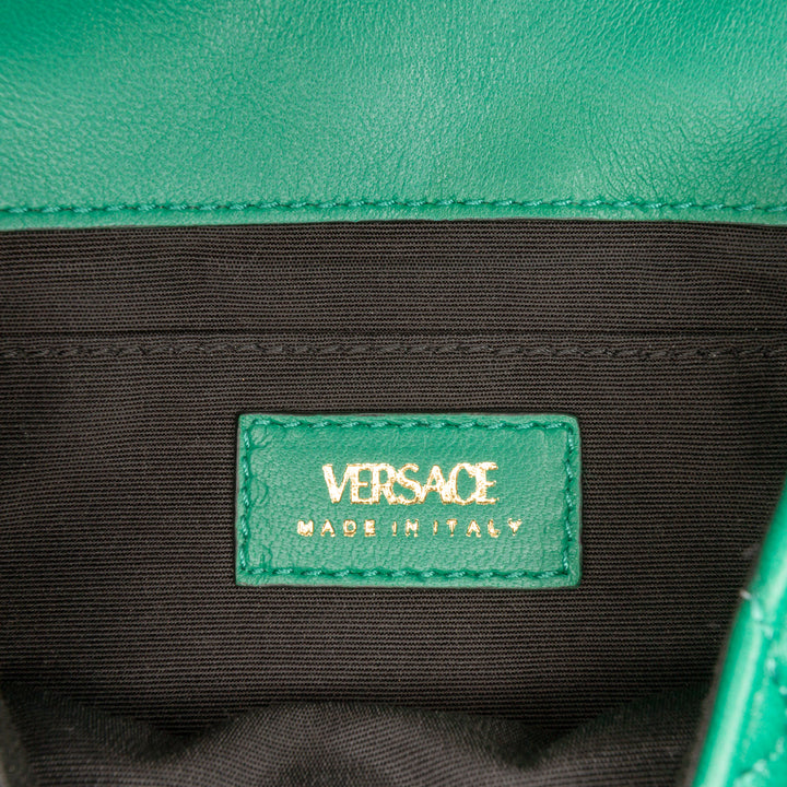 Versace Small Matelassé Nappa Medusa Chain Sac porté croisé