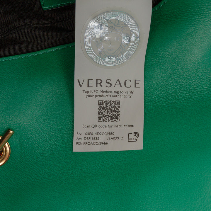 Versace Small Matelassé Nappa Medusa Chain Sac porté croisé