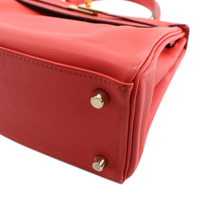 Hermès Swift Kelly II Retourne 25 Rouge – GABY PARIS Authentique