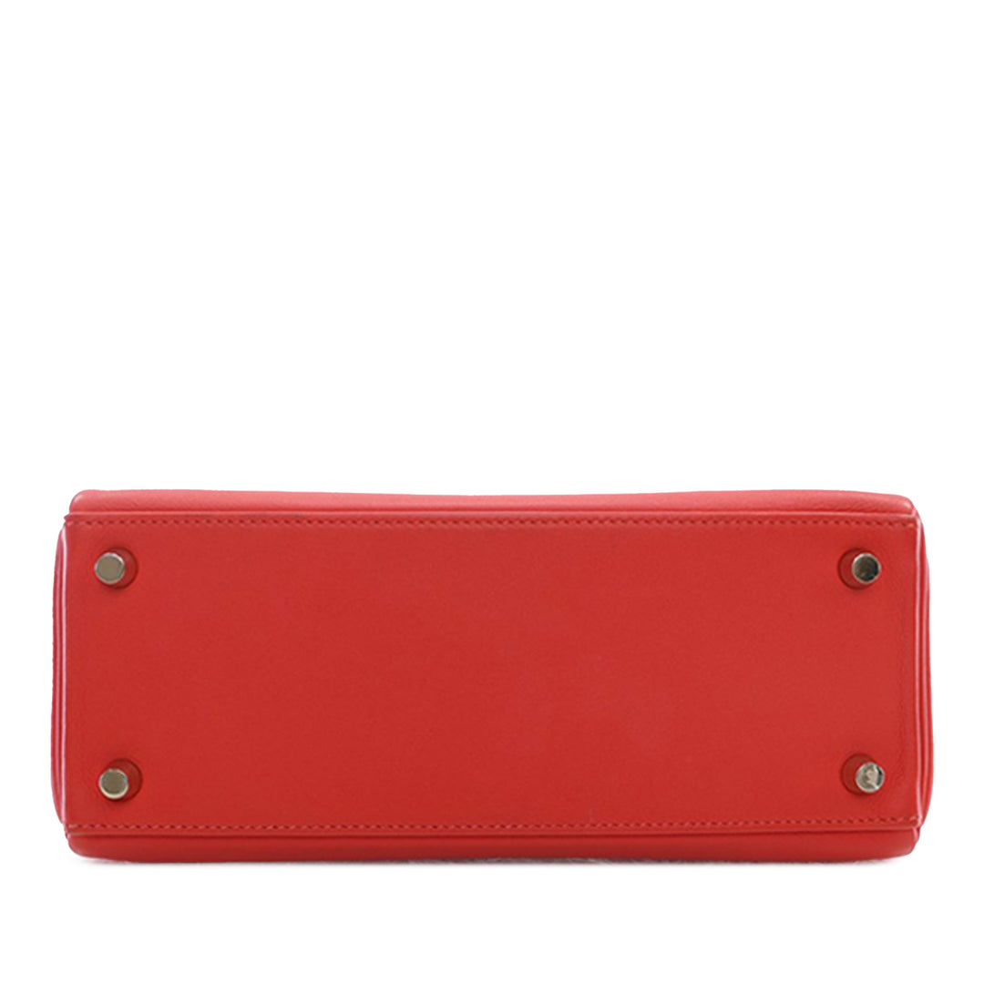 Hermès Swift Kelly II Retourne 25 Rouge – GABY PARIS Authentique