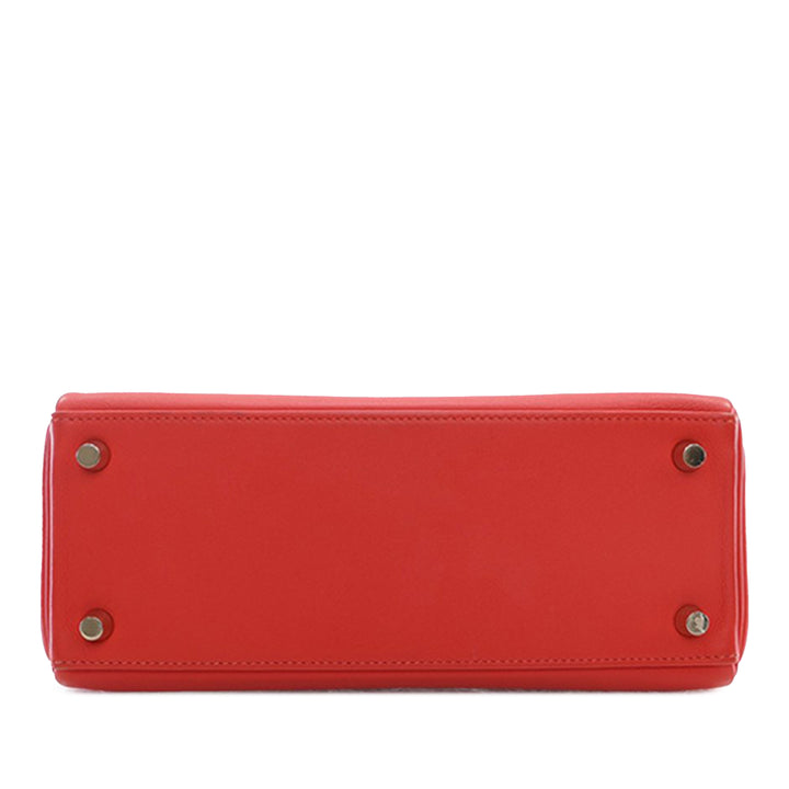 Hermès Swift Kelly II Retourne 25 Rouge – GABY PARIS Authentique