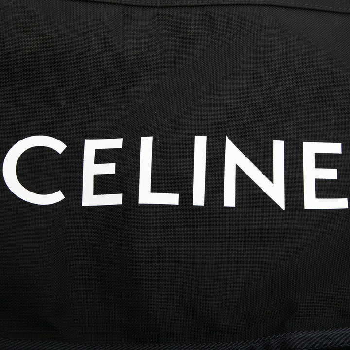 Celine Medium Nylon Logo Trekking Messenger Sac