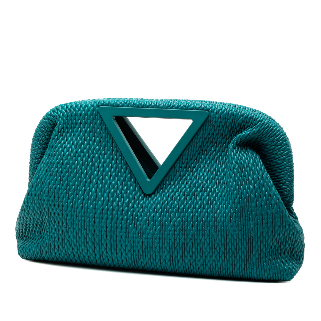 Bottega Veneta Medium Cuir d’agneau Knit The Point Triangle Sac