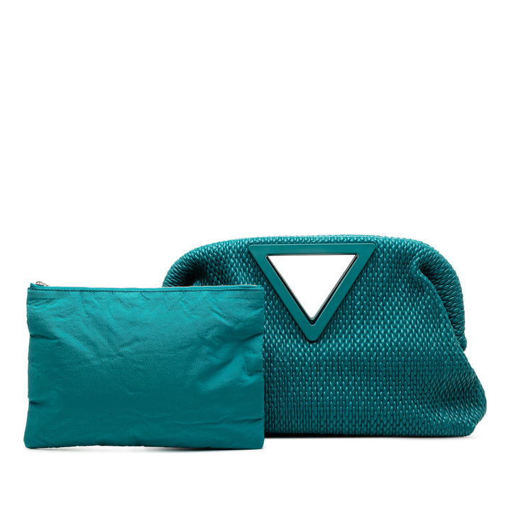 Bottega Veneta Medium Cuir d’agneau Knit The Point Triangle Sac