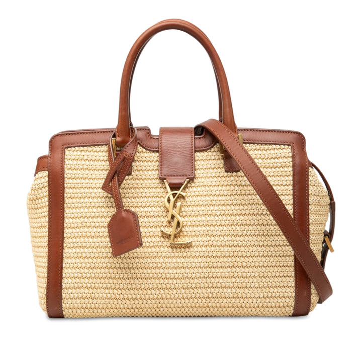 Saint Laurent Downtown Cabas Baby Beige – vue principale – GABY PARIS