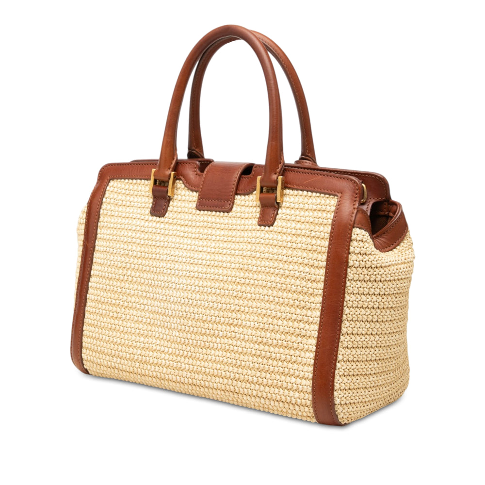 Saint Laurent Downtown Cabas Baby Beige – vue 2 – GABY PARIS