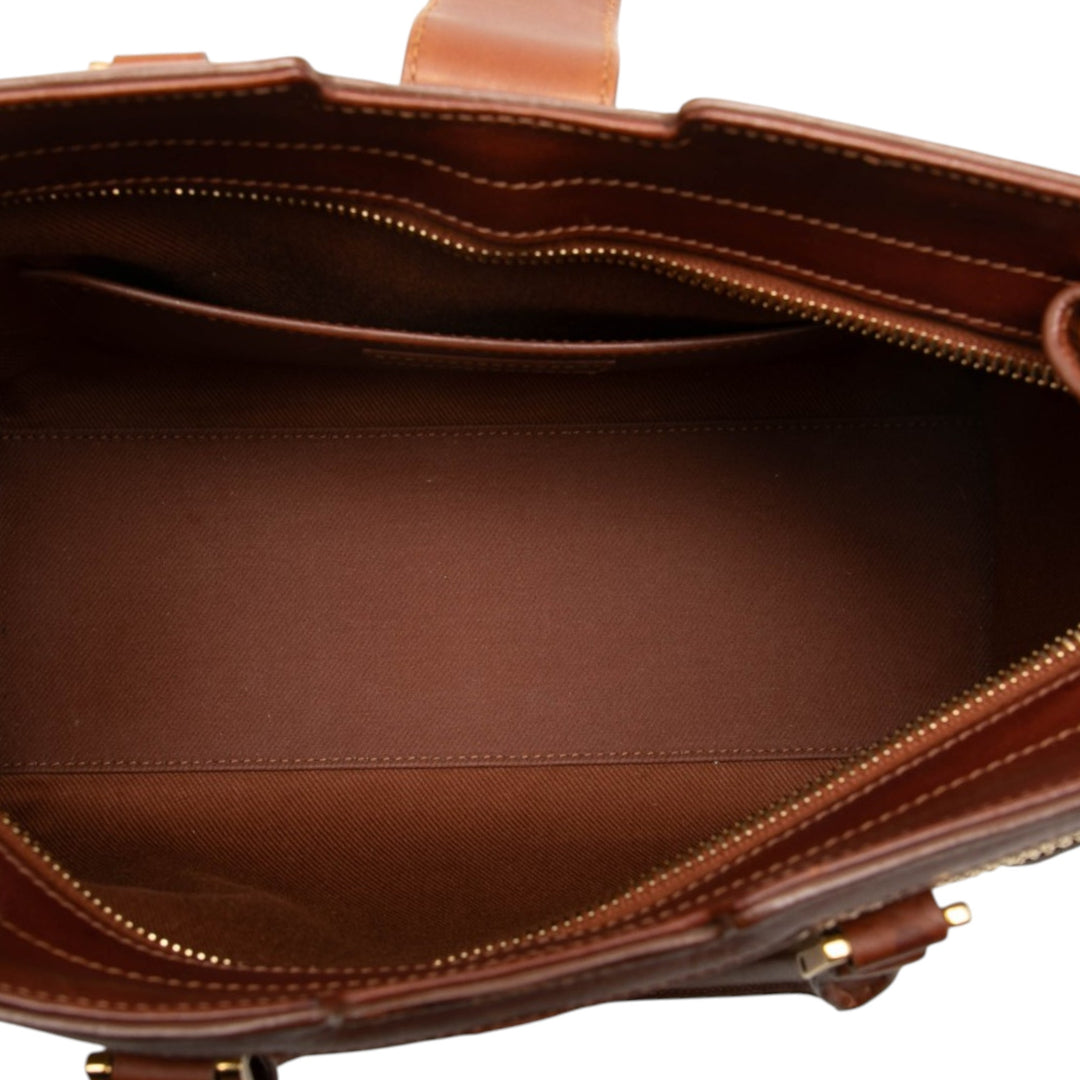Saint Laurent Downtown Cabas Baby Beige – vue 4 – GABY PARIS