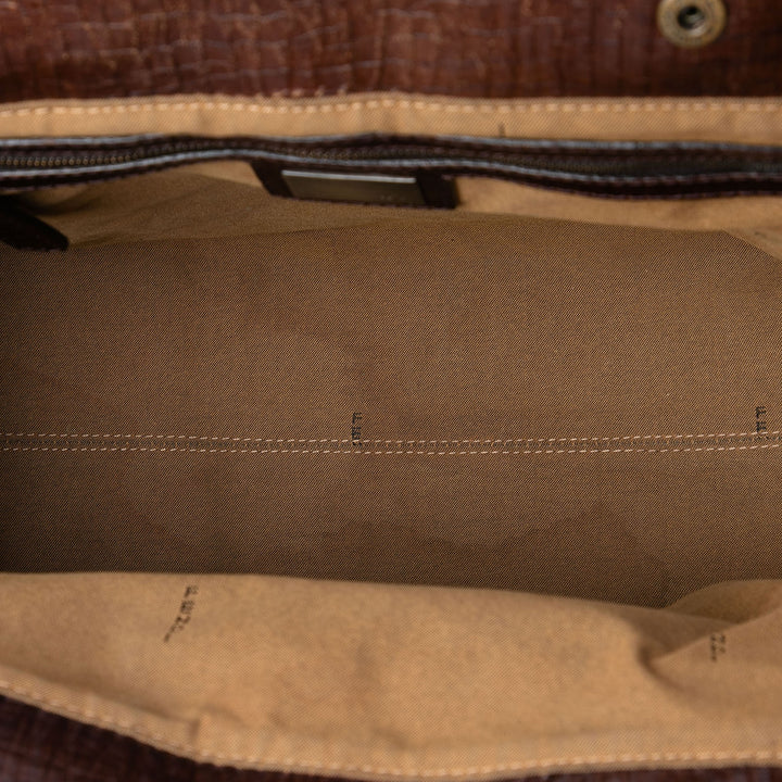 Fendi Zucca Toile Etniko Sac à main