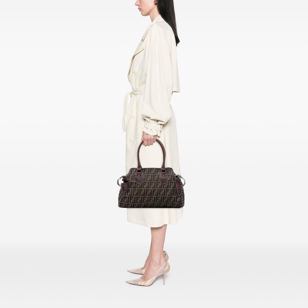 Fendi Zucca Toile Etniko Sac à main