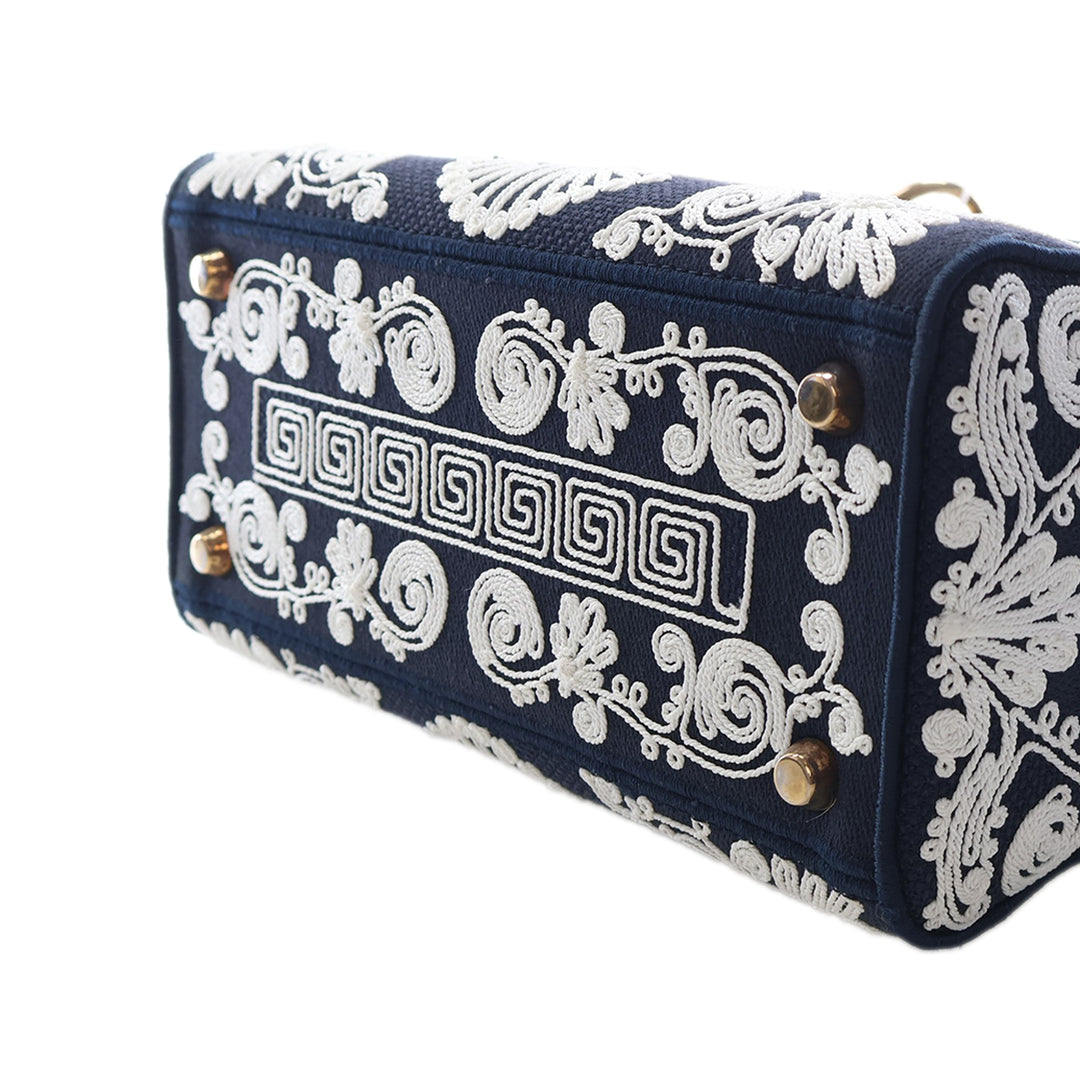 Dior Medium brodé Toile Cornely Lady D Lite
