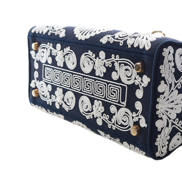 Dior Medium brodé Toile Cornely Lady D Lite
