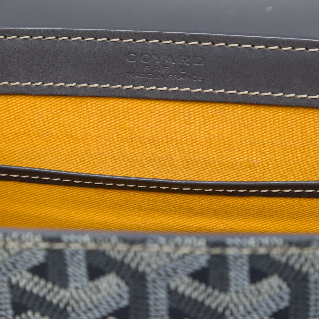 Goyard Sac à main Saigon Structured Goyardine PM Gris – vue 5 – GABY PARIS