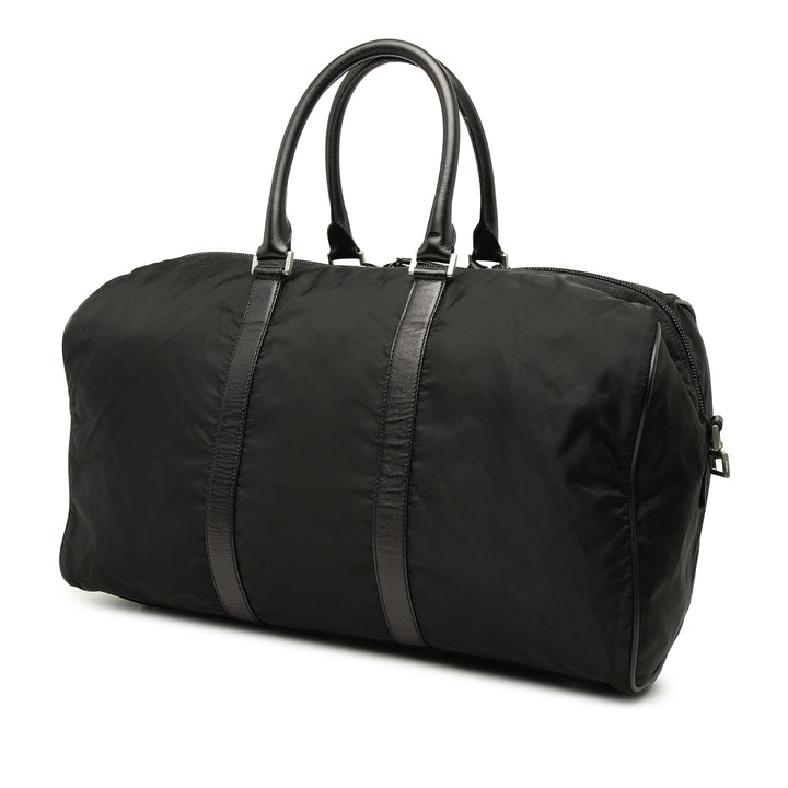 Prada Saffiano à finitions Tessuto Sac de voyage