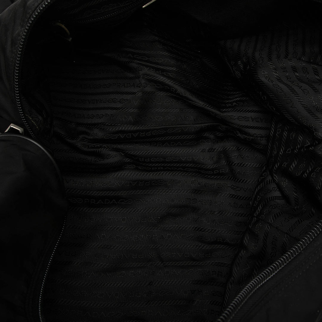 Prada Saffiano à finitions Tessuto Sac de voyage