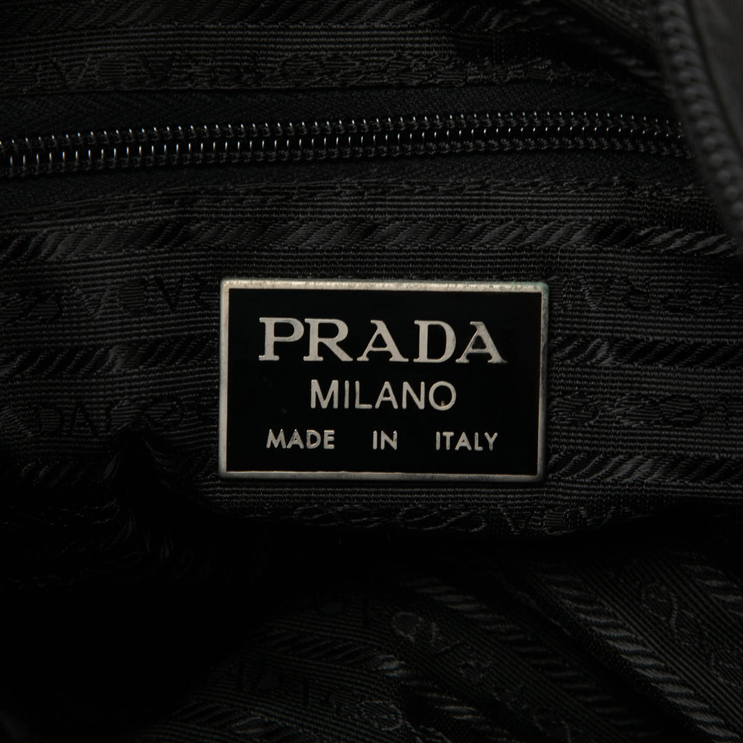 Prada Saffiano à finitions Tessuto Sac de voyage