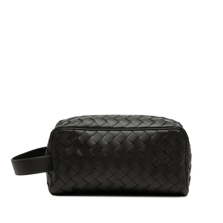 Bottega Veneta Nappa Intrecciato Travel Pochette
