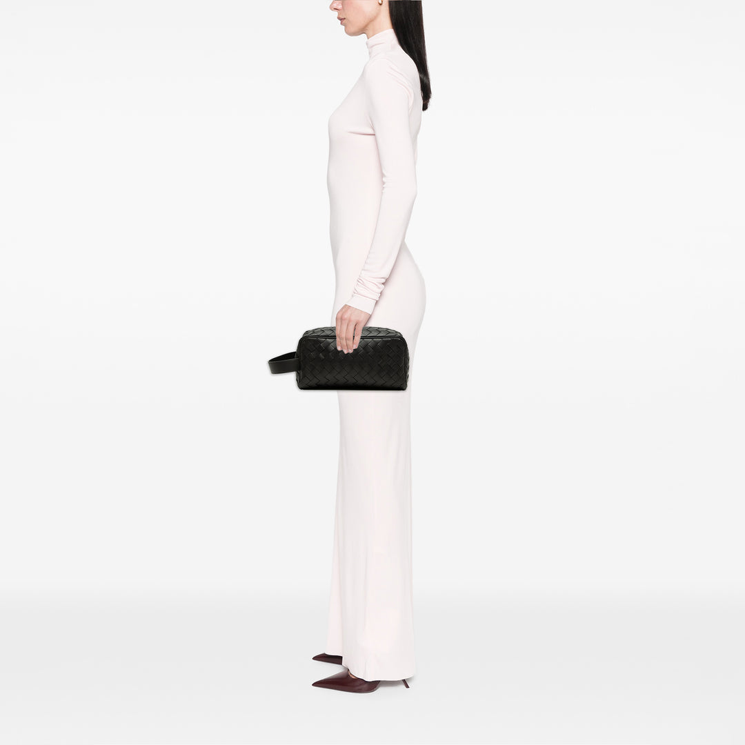 Bottega Veneta Nappa Intrecciato Travel Pochette