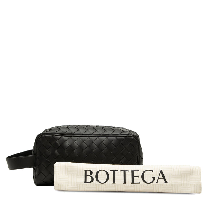 Bottega Veneta Nappa Intrecciato Travel Pochette