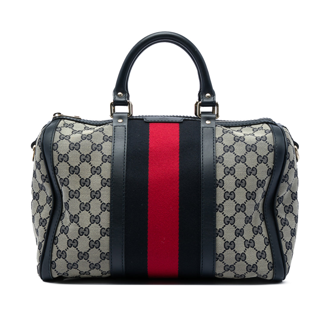Gucci GG Web Joy Boston Sac Moyen Toile