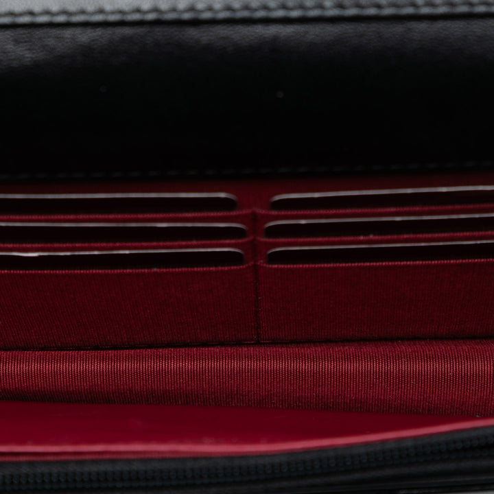 Chanel CC Matelassé Cuir d’agneau Diamond Lock Wallet on Chain