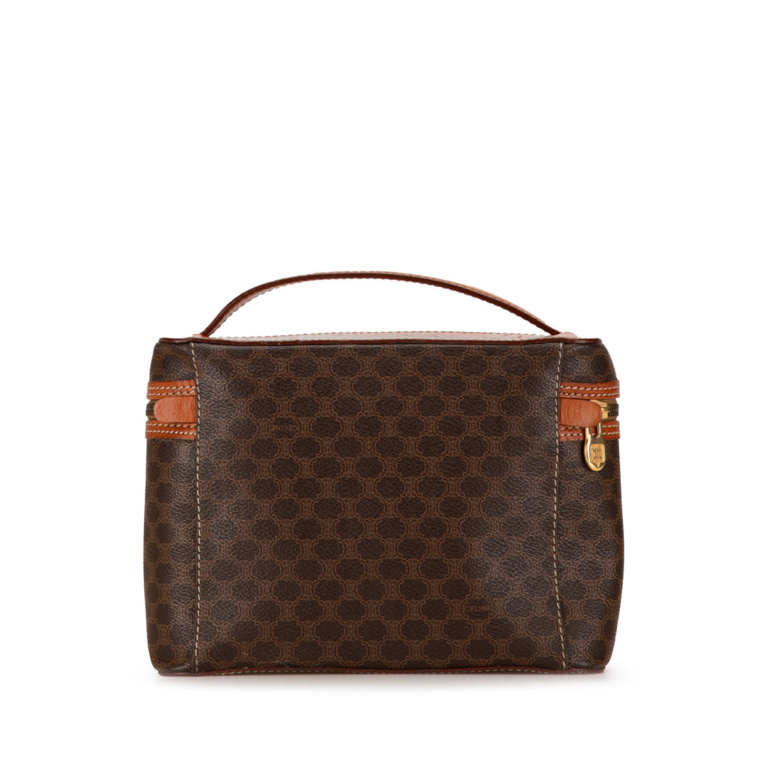 Macadam Vanity Bag Brown - Gaby Paris