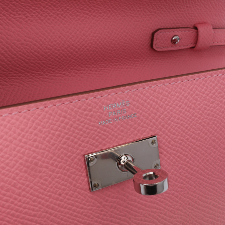 Epsom Kelly To Go Wallet Pink - Gaby Paris