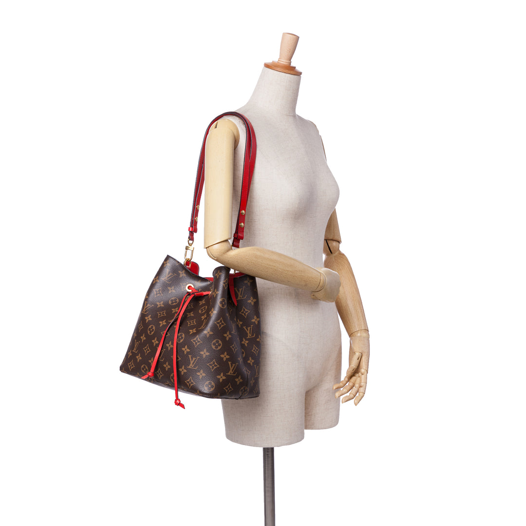 Monogram Neonoe MM Brown - Gaby Paris