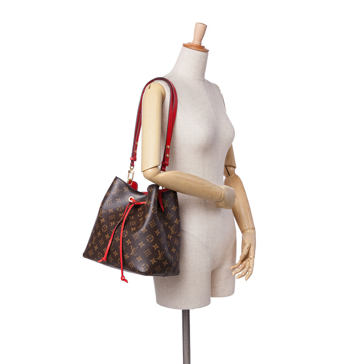 Monogram Neonoe MM Brown - Gaby Paris