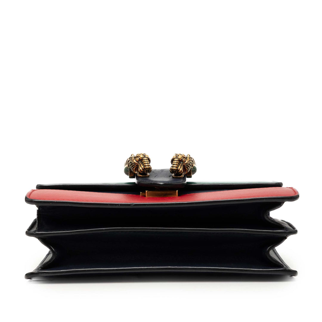 Gucci Mini Cuir de veau Web Bamboo Dionysus Sac