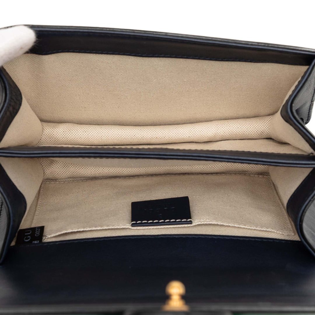 Gucci Mini Cuir de veau Web Bamboo Dionysus Sac
