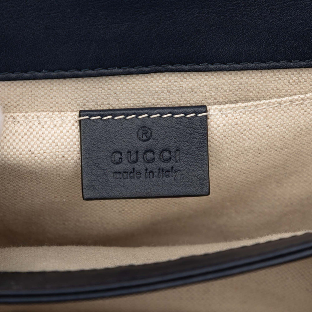 Gucci Mini Cuir de veau Web Bamboo Dionysus Sac