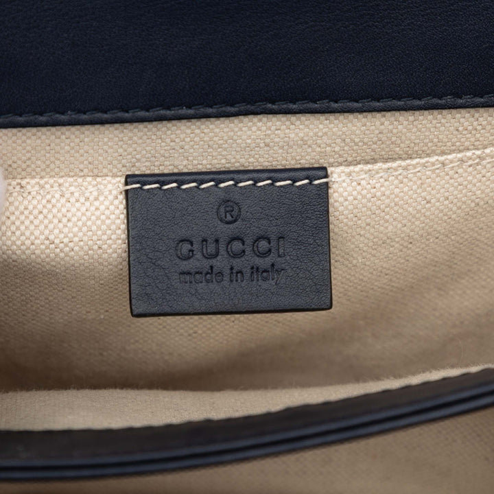 Gucci Mini Cuir de veau Web Bamboo Dionysus Sac