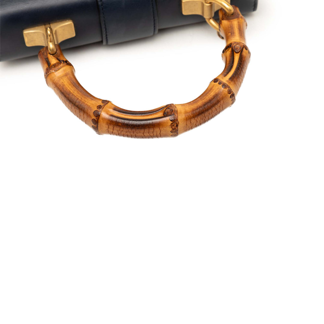Gucci Mini Cuir de veau Web Bamboo Dionysus Sac