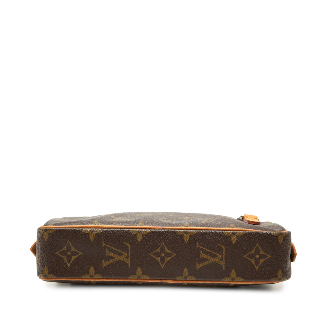 Pochette Marly Bandouliere Monogram Marron