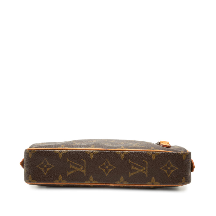 Pochette Marly Bandouliere Monogram Marron